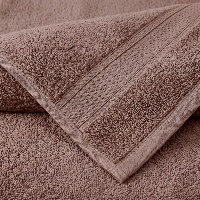 Coton luxueux et hautement absorbant Renata, Mauve estompé