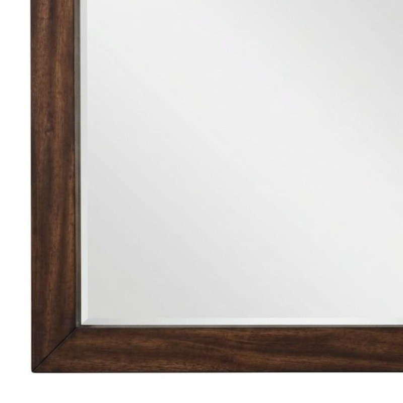 Chêne foncé Alyana X P 36 po Miroir rectangulaire H