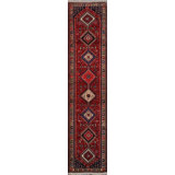 Shirvan One-of-a-Kind Runner 2'8" X 11'8" Hand Knotted Area Rug