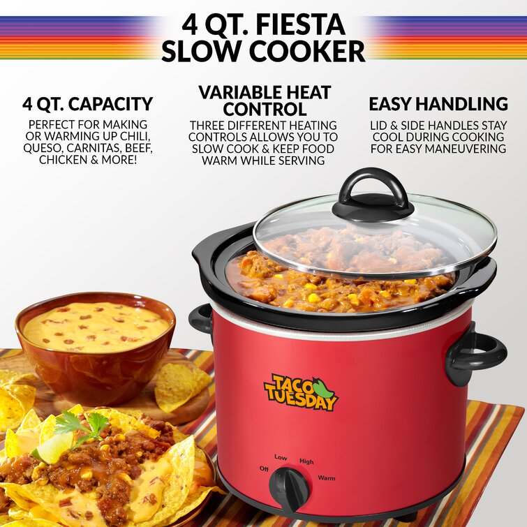 https://assets.wfcdn.com/im/08054014/resize-h755-w755%5Ecompr-r85/1312/131243083/Taco+Tuesday+2-Quart+Fiesta+Slow+Cooker+With+Tempered+Glass+Lid%2C+Cool-Touch+Handles%2C+Removable+Round+Ceramic+Pot.jpg