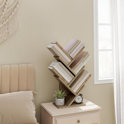 Bibliothèque d'arbre, étagère de rangement pour livres