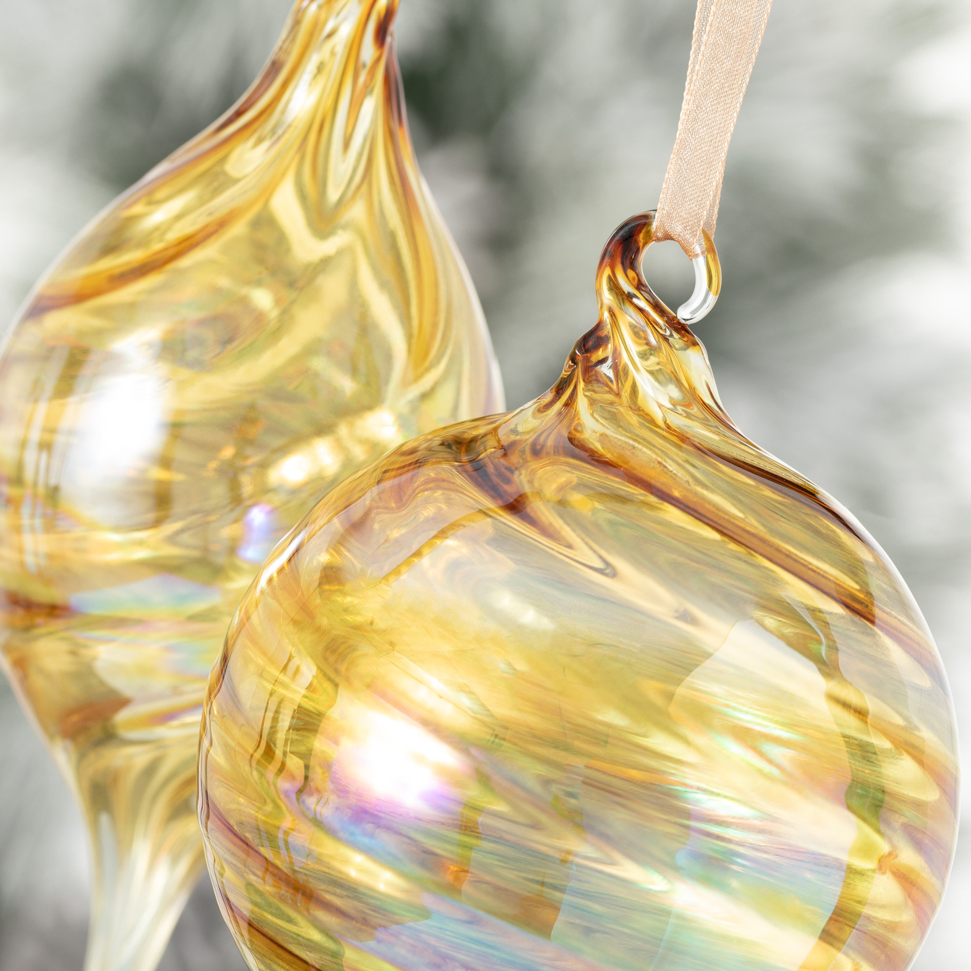 Neoma The Holiday Aisle® Striped Finial Ornament