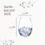 Spode Blue Italian Stemless Glasses 19 Oz