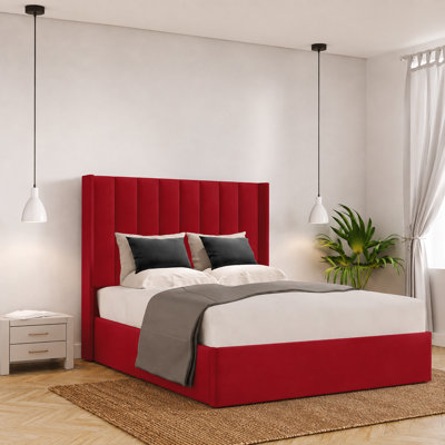 Ayrin Upholstered Ottoman Storage Bed