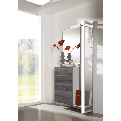141 Freestanding Wall Mounted Coat Rack