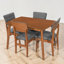 Ensemble repas pour quatre personnes-111946886