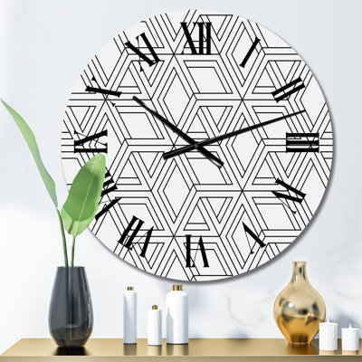 Horloge murale surdimensionnée
