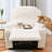 4-Piece Recliner Cover Set, Geometric Jacquard Plush Slipcover with Anti-Slip Bottom – Soft Fuzzy Furniture Protector for Sofa & Recliner, Pet and Kid Friendly (Fits up to 22" Seat)-1065266804