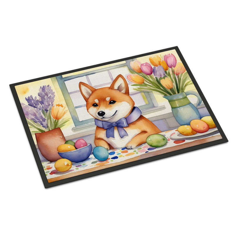 Paillasson Shiba Inu, L 24 po x L 36 po