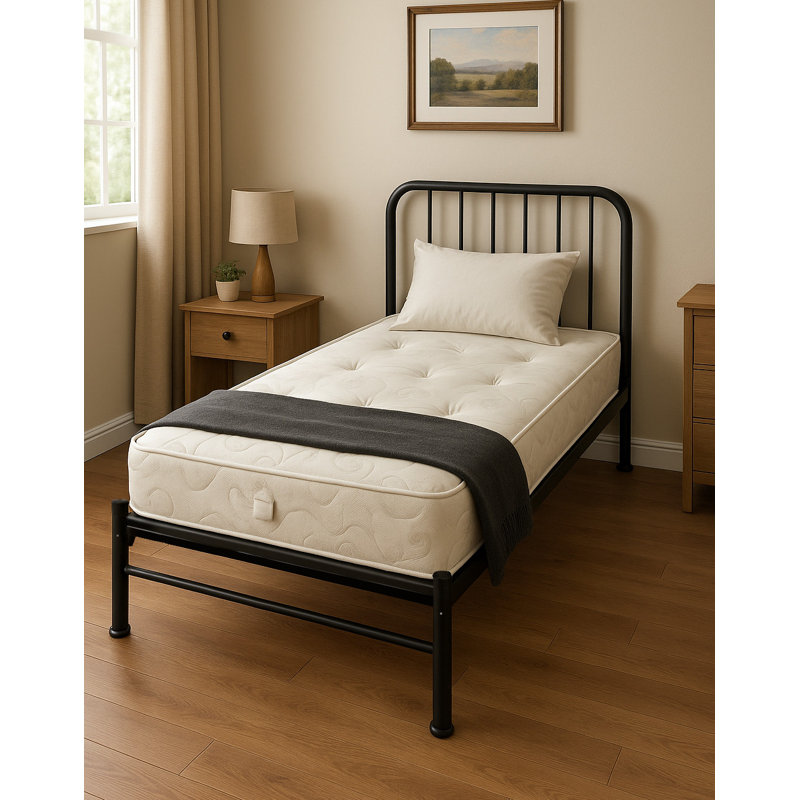 Buster Bed Frame , Double (4'6), Black