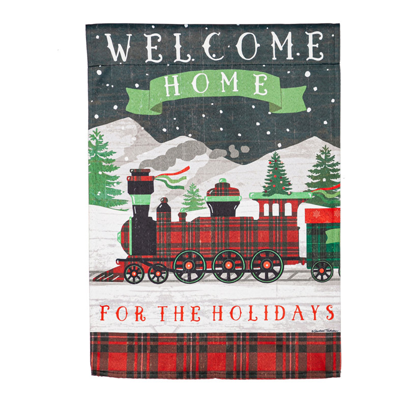 Drapeau Home Home For The Holidays Train Garden