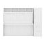 Grand lit escamotable avec placard et tiroirs-807873893