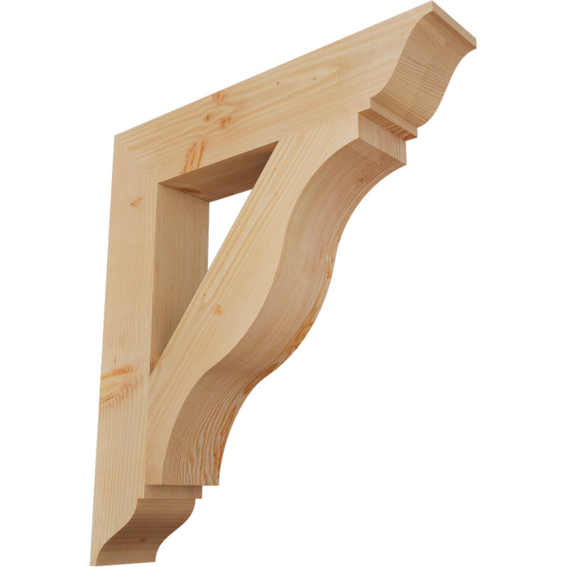 Support traditionnel Funston, H 36 po x l 5,5 po x P 32 po, Douglas, Lisse