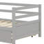 Structure de lit de jour en bois avec couchette-588172040