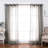Taumsauk Semi Sheer Curtain Panel Pair-1610679587-1610679595