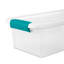 Contenant de boîte de rangement en plastique transparent Stérilite