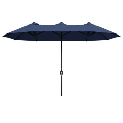 13ft Double-sided Outdoor Patio Umbrella