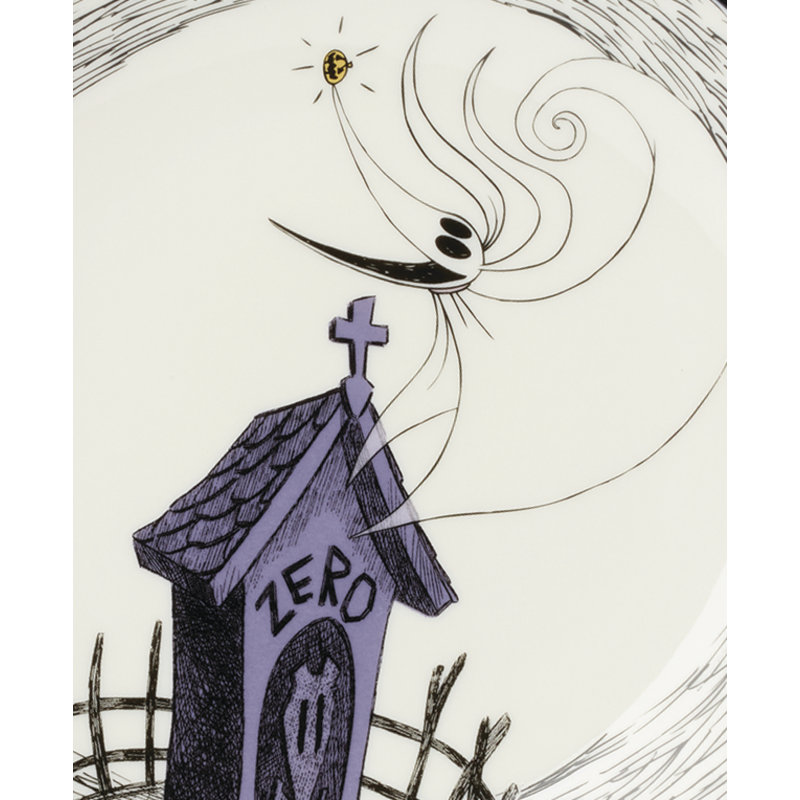 Nightmare Before Christmas Accent Plates, Set of 4