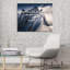 Citation artistique «Observez les foules et faites le contraire». Toile tendue par James Caan-960505881