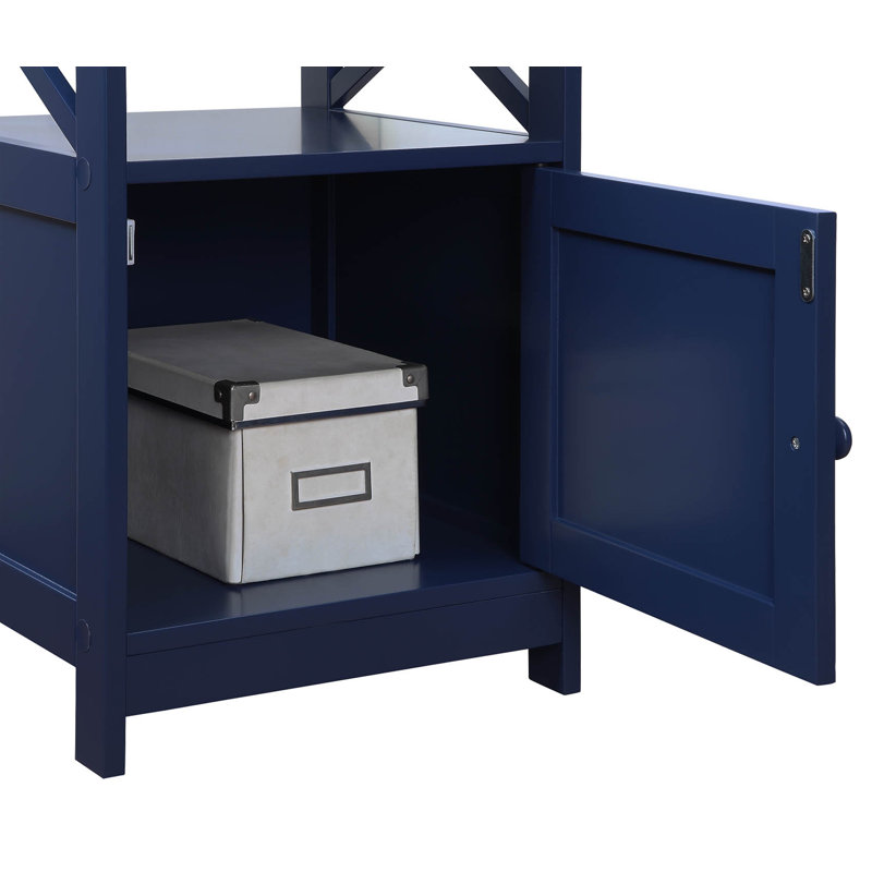 Darek End Table, Cobalt Blue