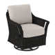 Boca Upholstered Swivel Armchair
