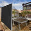Dakota Fields 300cm W x 12cm D Fabric Cover Retractable Side Awning-230835285