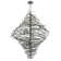 Cyclone 36 - Light Chandelier