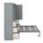 Murphy Bed Wall Bed With Closet ,Drawers And Shelves-414698017