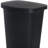 Glad Kitchen Trash Can with Lid, Foot Pedal and Garbage Bag Rings, 13 Gal, Black-119932371-119932374