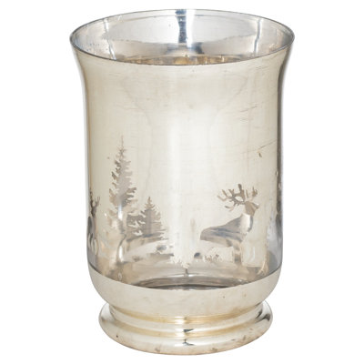20Cm Glass Tabletop Hurricane