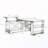 Lift Top Coffee Table With Hidden Storage And Charging Station-1980236337
