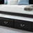 Bailee Black Finish Daybed