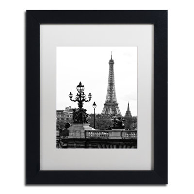 « paris romantique » par philippe hugonnard,, reproduction de photo encadrée