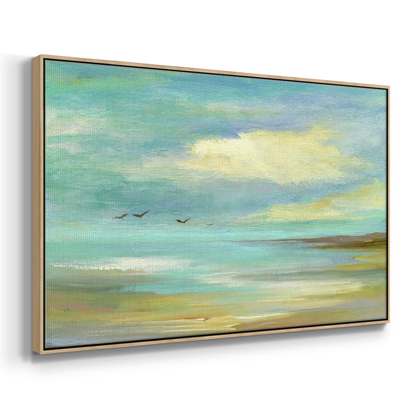 Drifting, reproduction d'art sur toile, H 17 po x l 25 po x P 2 po, Naturel