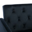Chaise d'appoint avec accoudoirs et dossier réglables-91933820