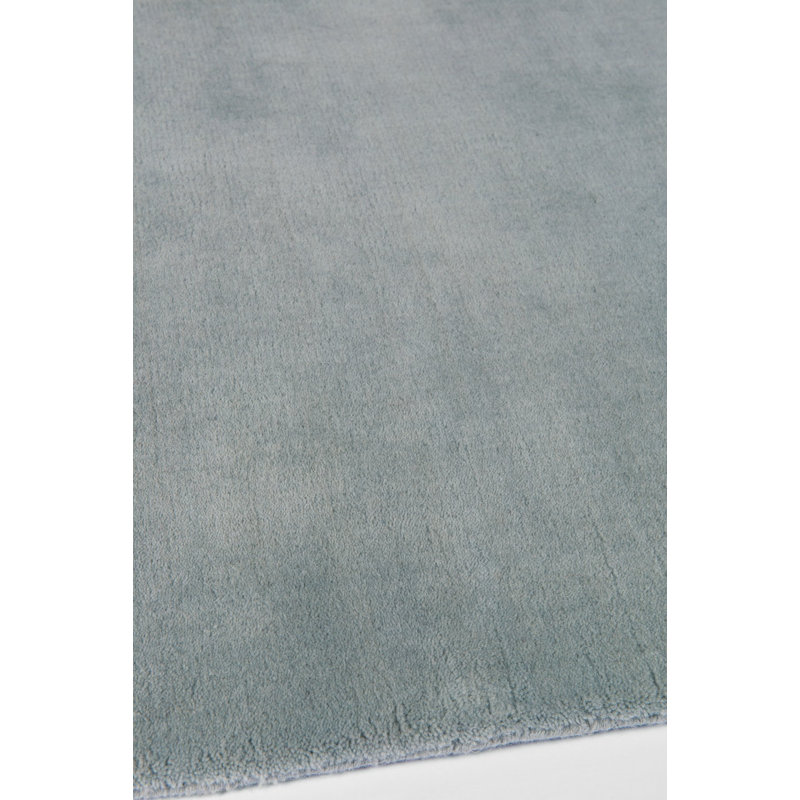 Farrow & Ball Plain Wool Lots Blue Area Rug, Rectangle 7' x 10'