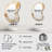 Evalou Gold And White Marble River I - Marble Asymmetrical Decorative Mirror, Modern Unique Shape Wall Mirror, Printed Metal Art-1314303402