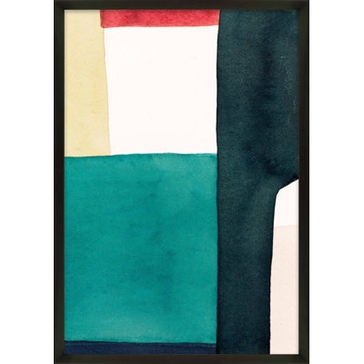 Layers Of Indigo Print by Julia Balfour