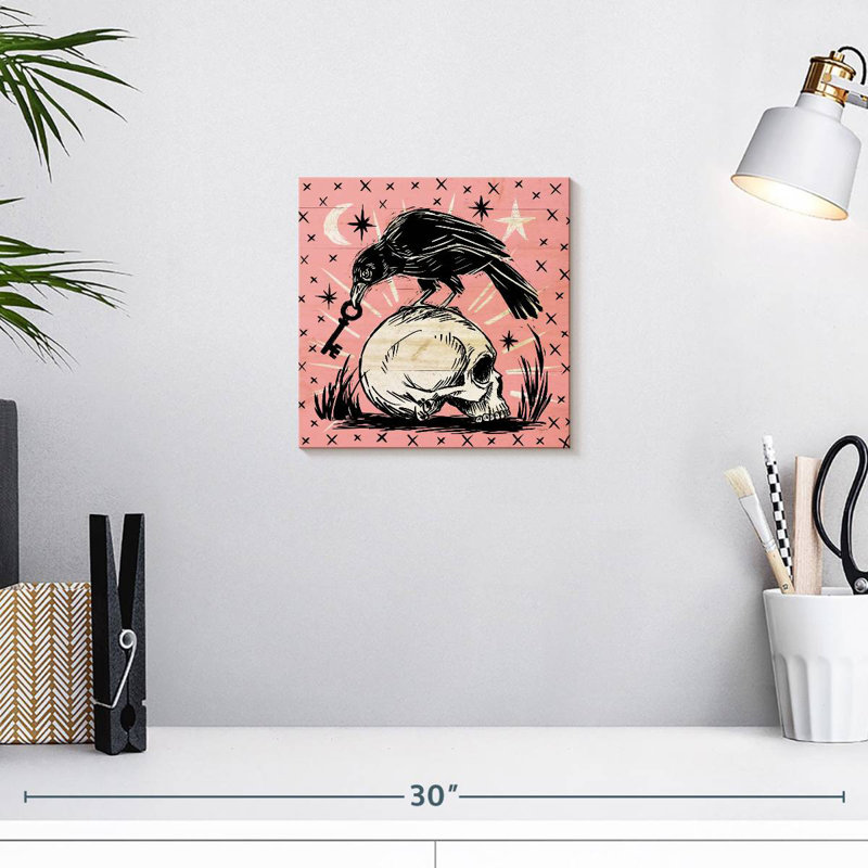 Rose mystérieux d'Halloween Kerner III, H 10 po x l 10 po