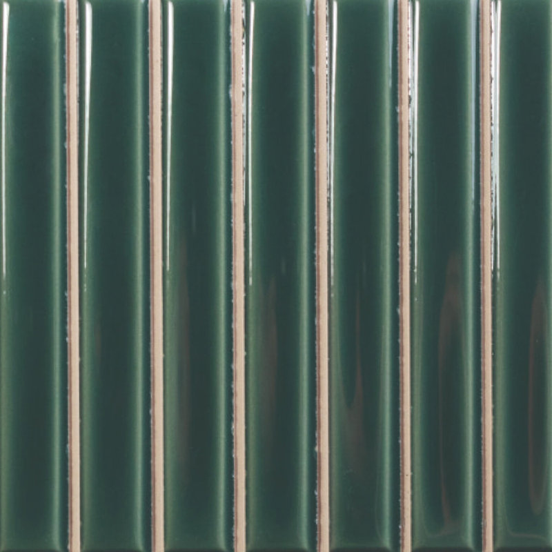 Love Bars 5" x 10" Glossy, Royal Green
