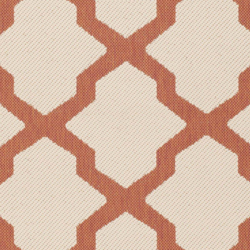 Kerr Geometric Hand Woven Indoor / Outdoor Area Rug, Rectangle 201 x 290 cm