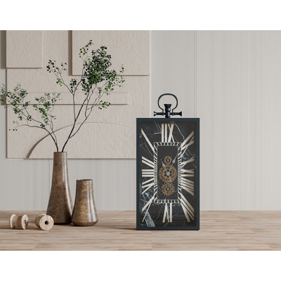 Roman Numeral Electric Tabletop Clock in