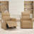 Modern Upholstered Electric Brown Reclinr-776018308