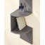 Carol 127.5cm H x 20cm W Corner Bookcase-88867281