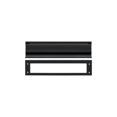 Deltana MS0030U19 Mail Slot; Heavy Duty; Black Finish