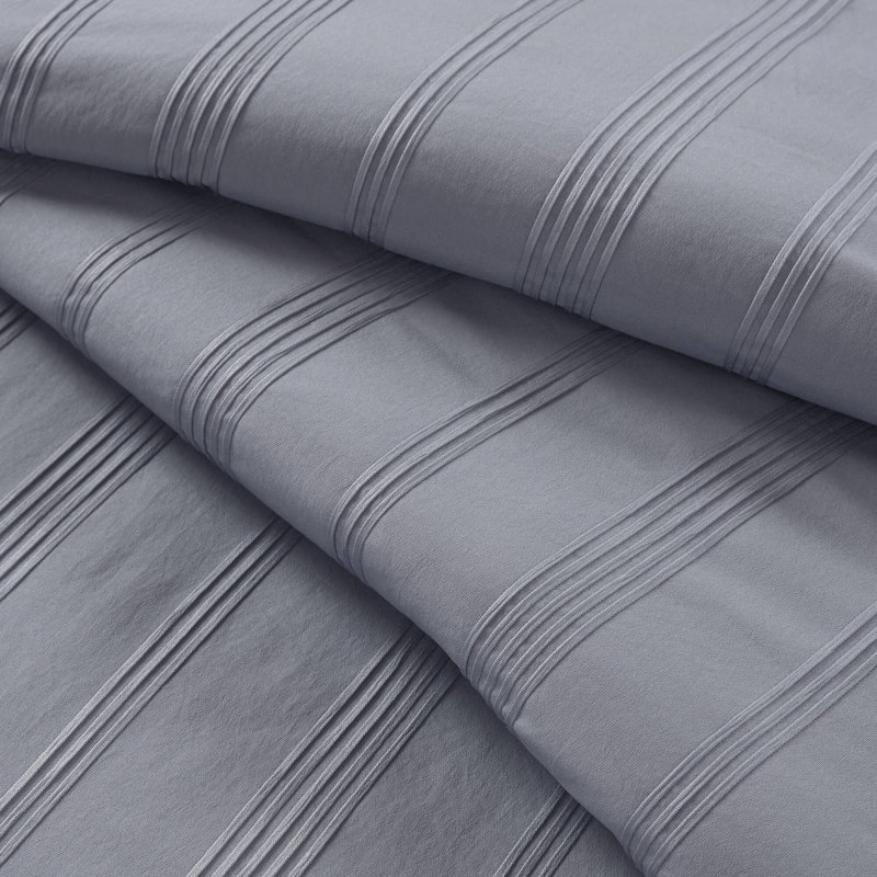 Couette entièrement tissée 3 pièces, surface lisse, résistante au boulochage, s'adapte à toutes les tailles de chambre à coucher, convient aux dortoirs