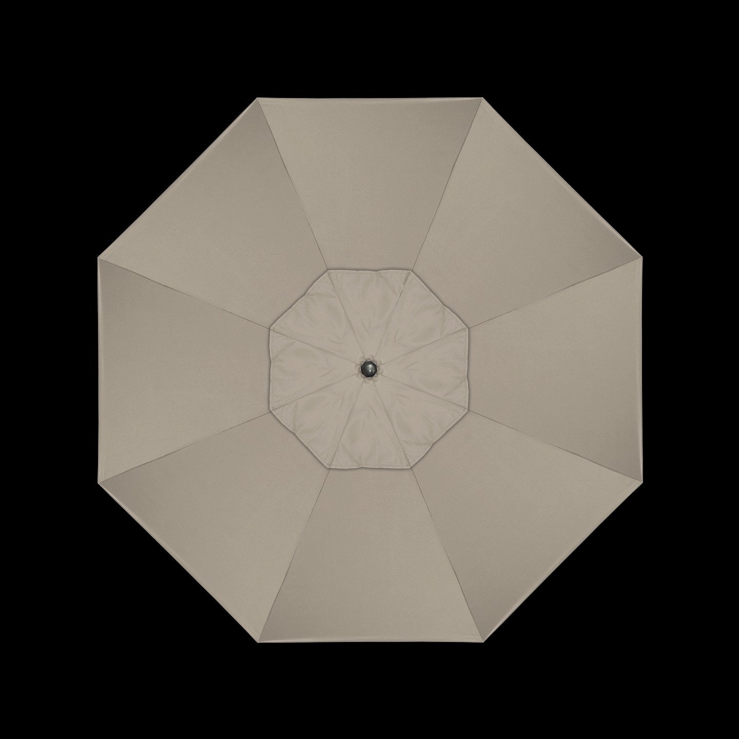 Mira 9' Sunbrella® Market Umbrella, Taupe- Pacifica