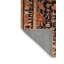 Tapis brun lavable à la machine-13516069