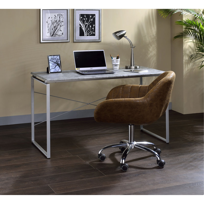 Table de bureau en métal 1pc