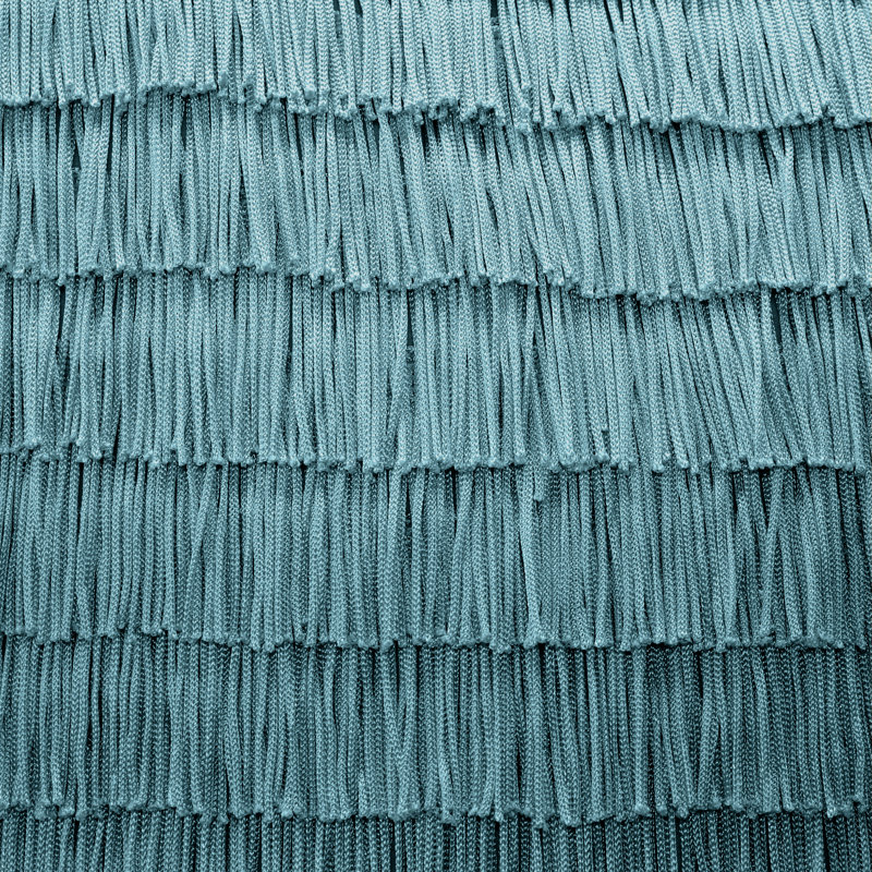  Coussin Feathers, Bleu sarcelle